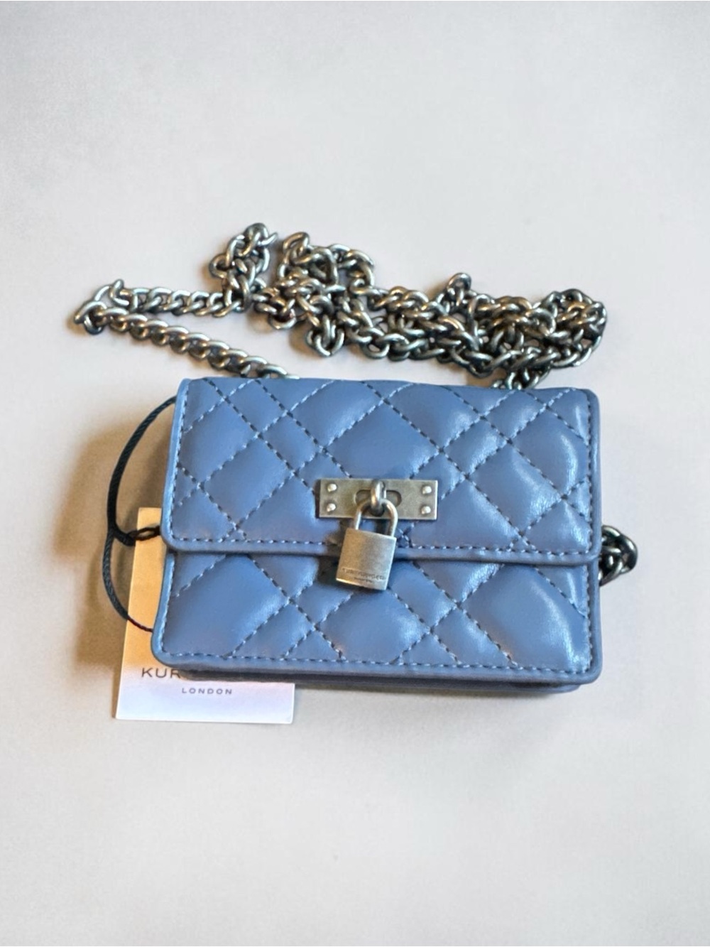 Kurt Geiger Quilted Micro Brixton  Crossbody - Picture 4 of 5